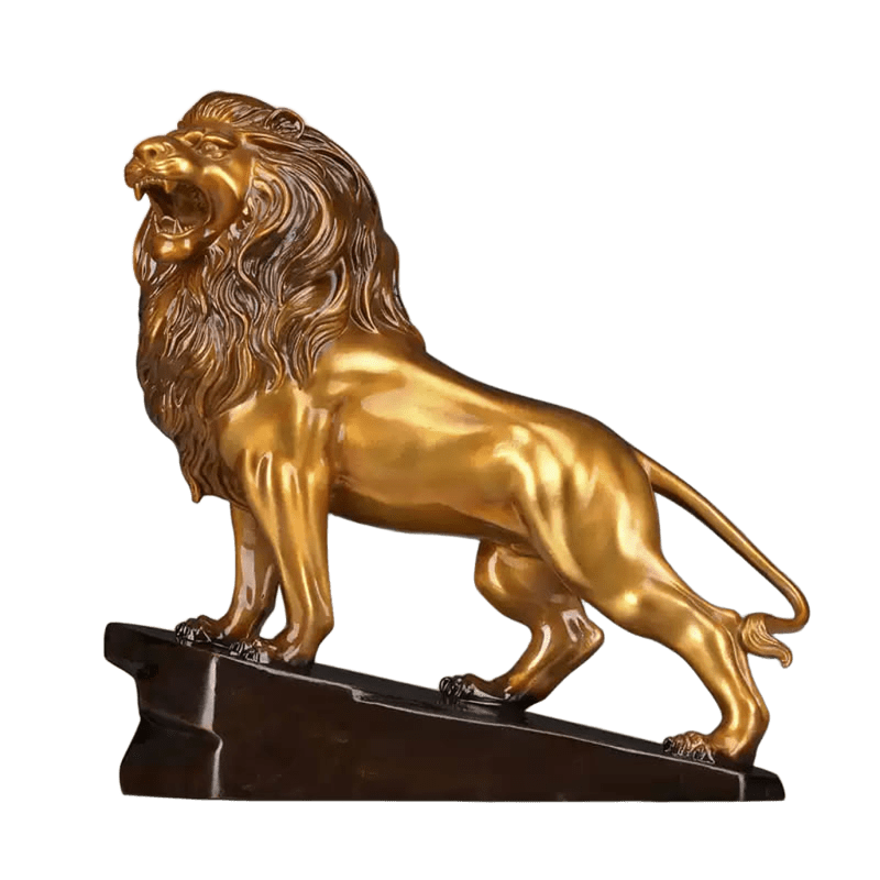 Bronze Lion Statue