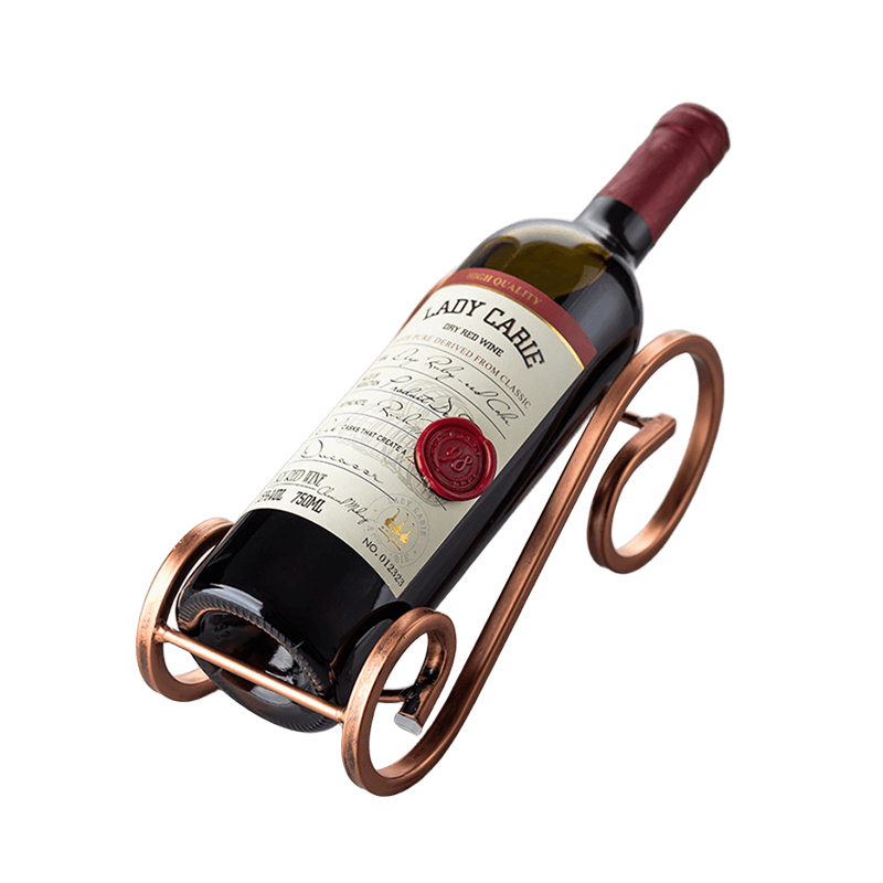 Creative Cannon-Inspired Wine Bottle Stand